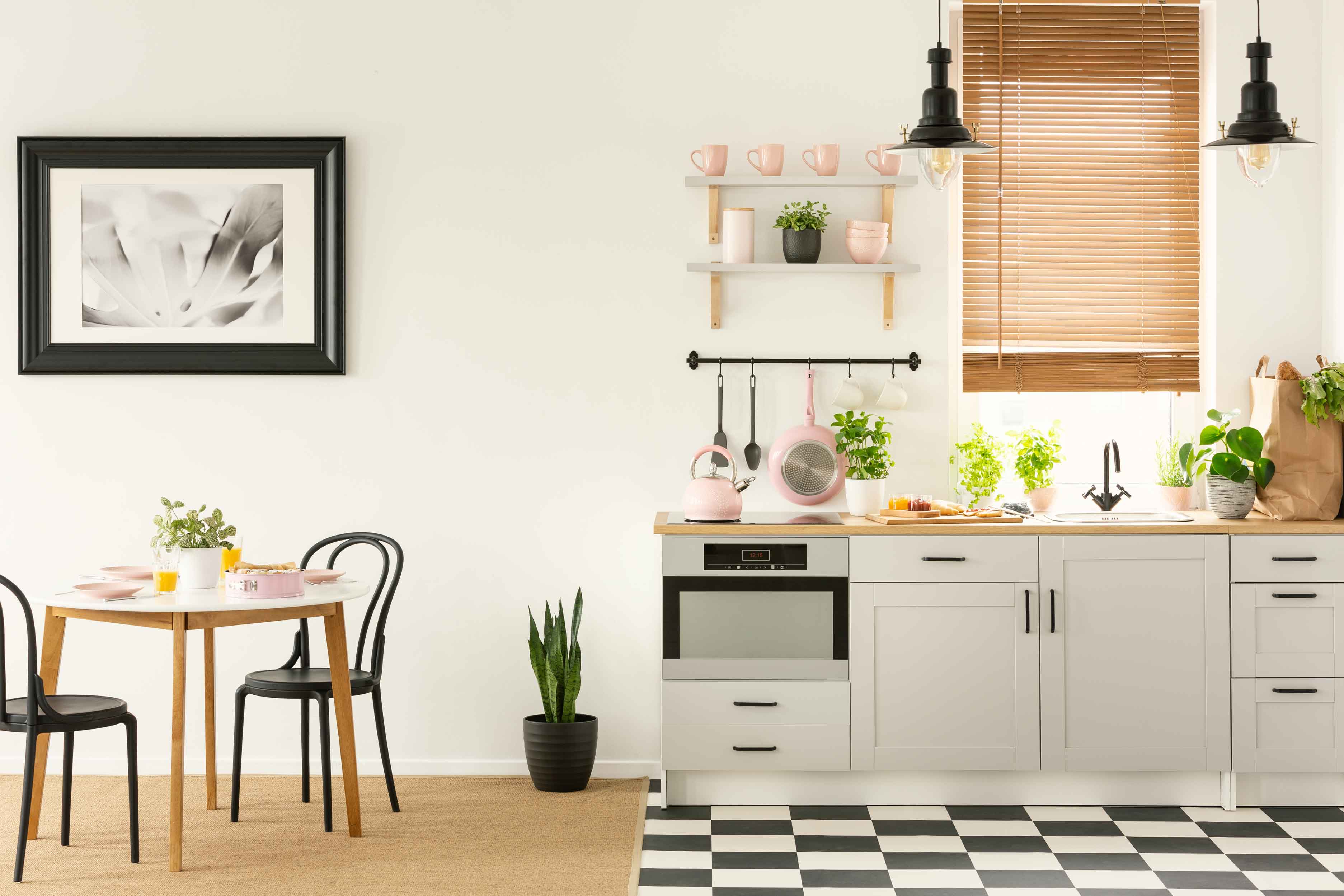 Lihat PIlihan Warna Keramik Lantai dan Dinding Dapur 