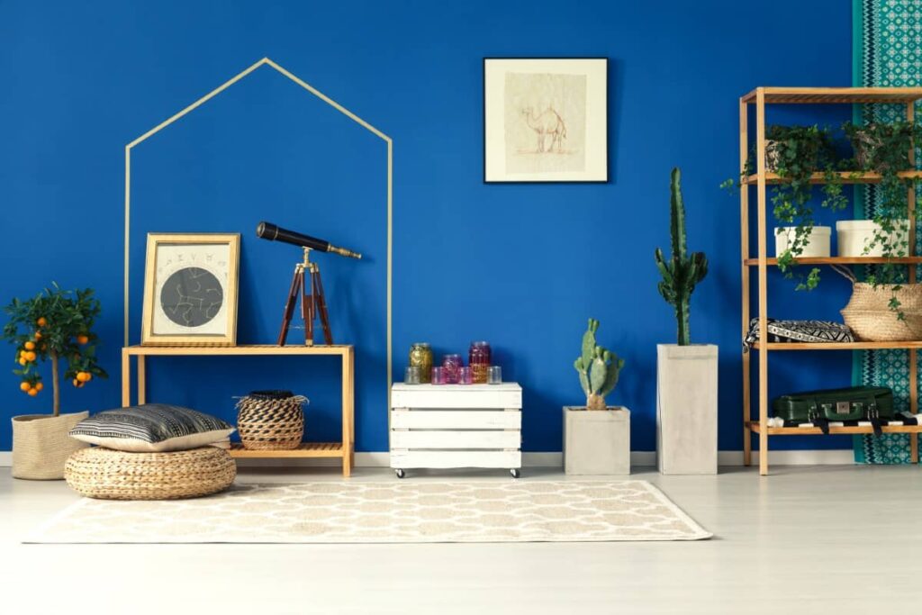 warna cat rumah royal blue