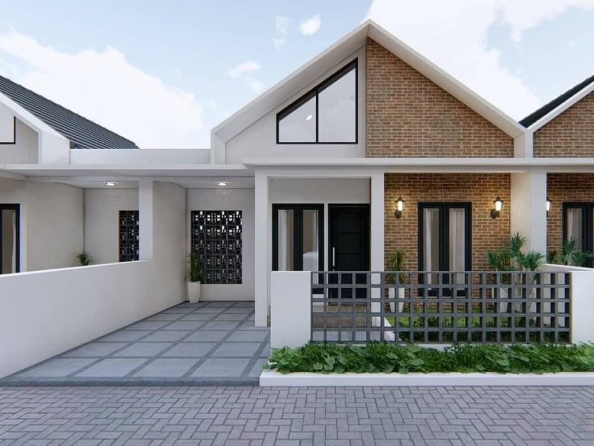 Model Rumah Sederhana dengan Teras Depan