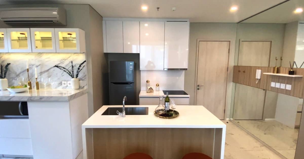 cara membersihkan dapur berminyak