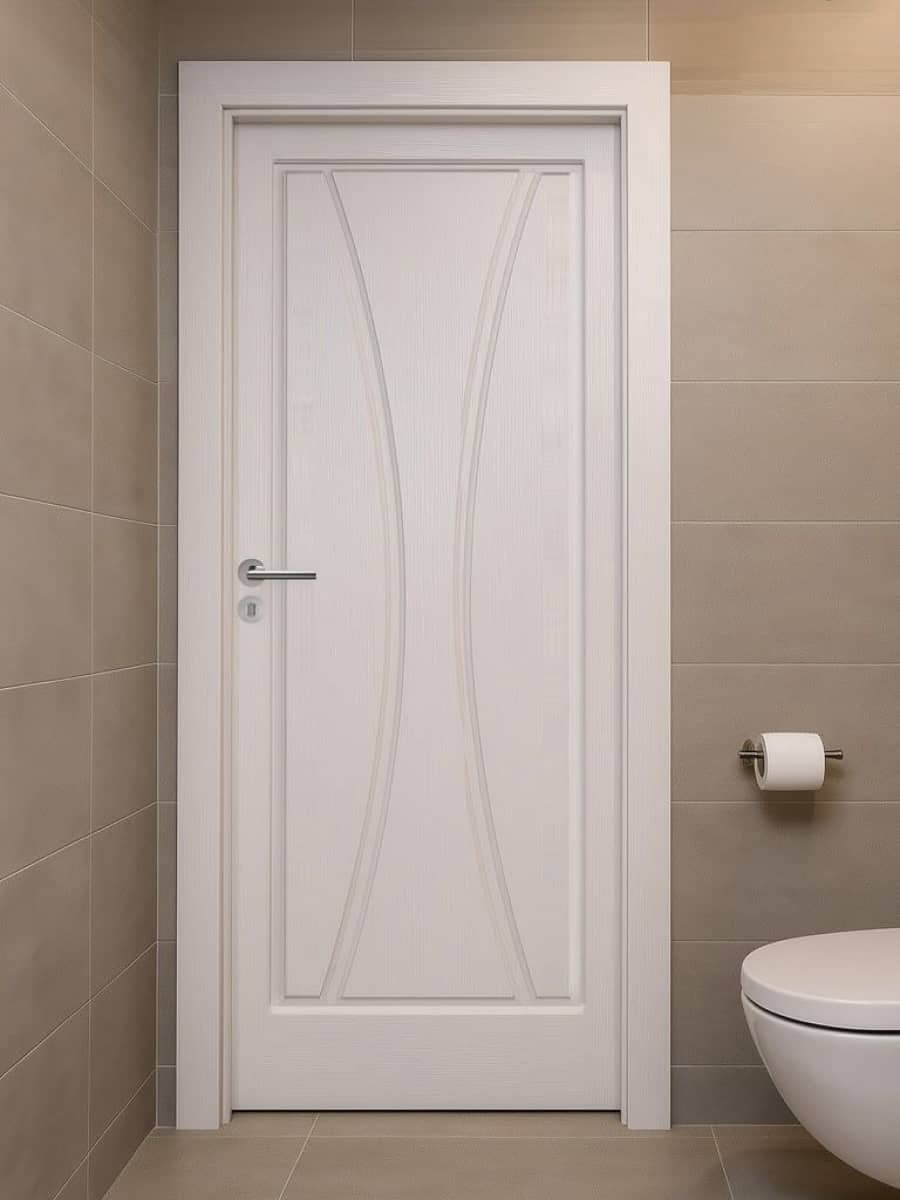 Pintu kamar mandi PVC Anti Air & Ekonomis