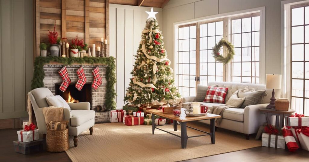 dekorasi natal di rumah