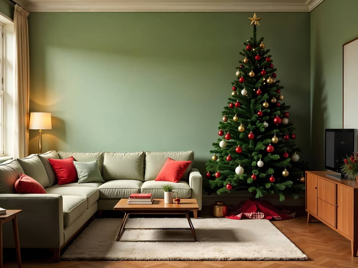 Dekorasi Natal di Ruang Tamu