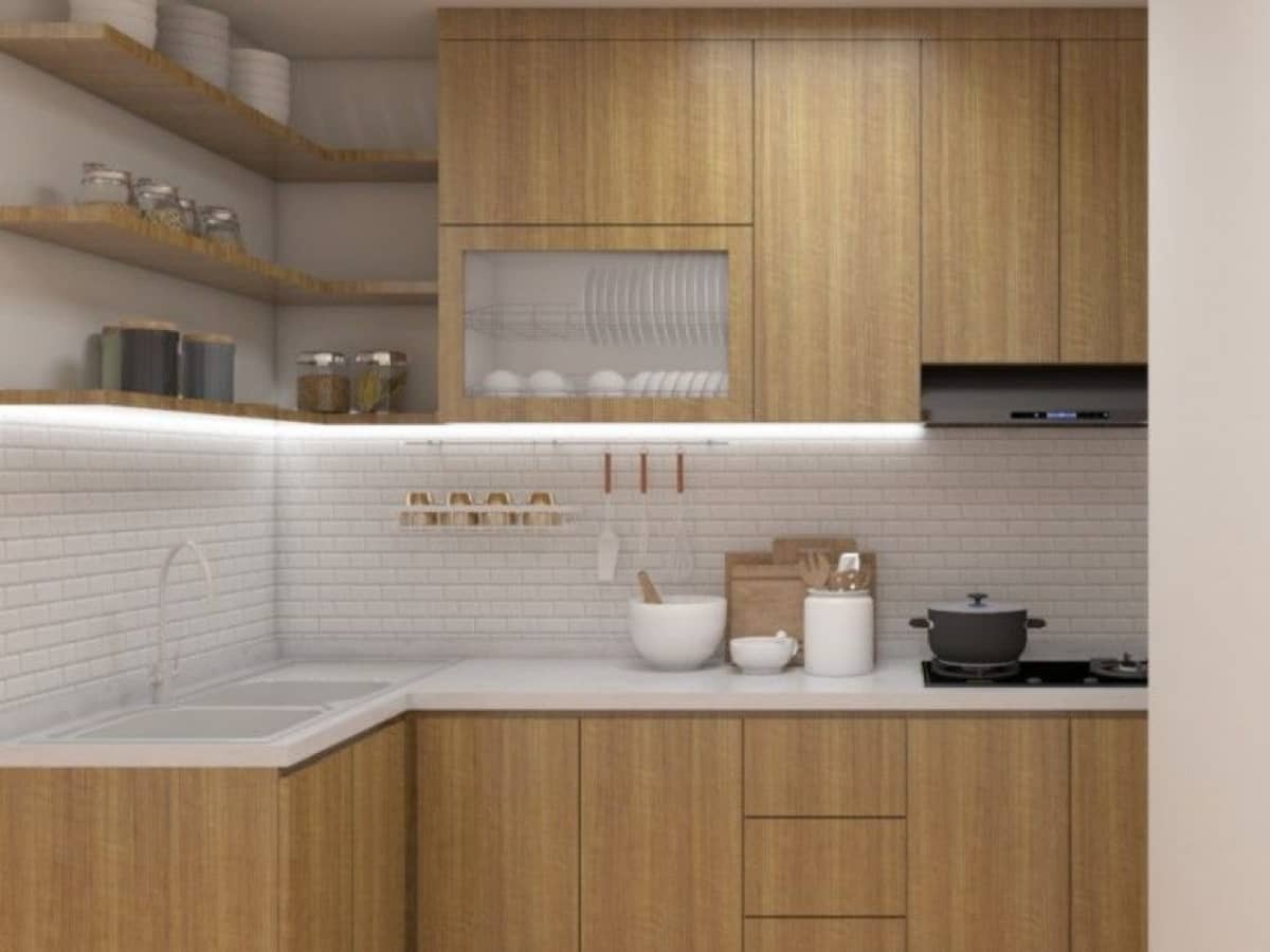 Kitchen Set Letter L