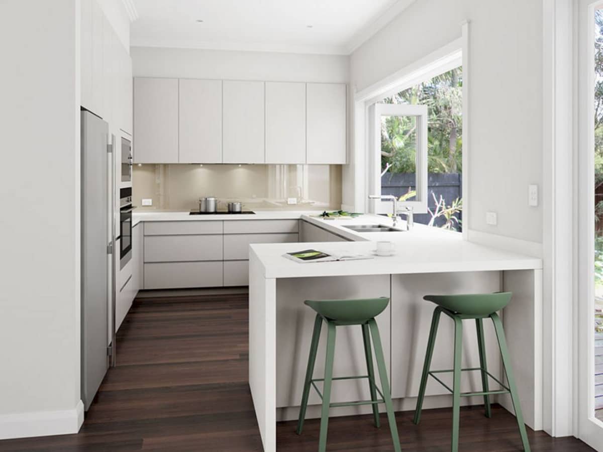 Kitchen Set Letter U